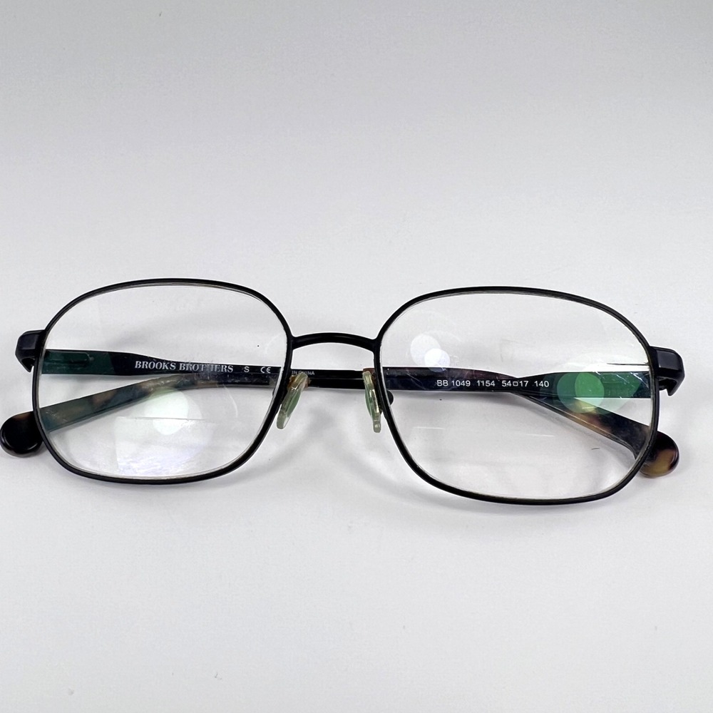 Brooks Brothers BB‎ 1049 1154 54 17 140 Eyeglasses Frames RX  Full Rim + Case